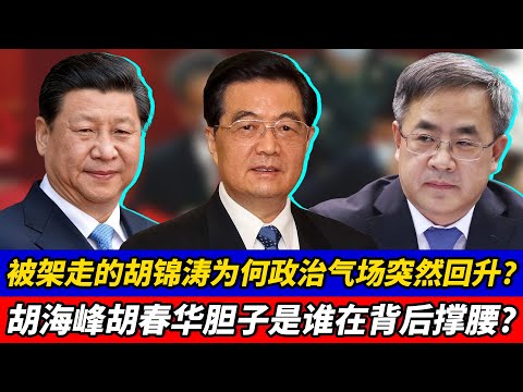 被架走的胡锦涛为何政治气场突然回升?胡海峰胡春华胆子是谁在背后撑腰?传习三中全会中风失权,胡温张三人组真会临时接管中央吗?|胡锦涛|胡海峰|胡春华|习近平|温家宝|张又侠|三中全会|中南海