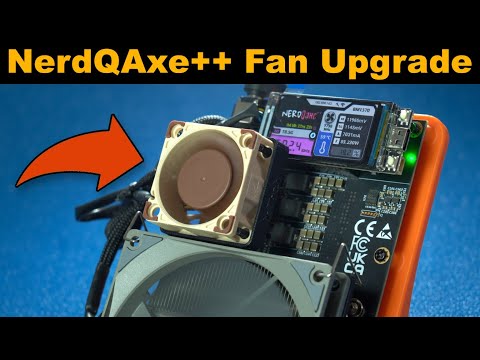 How to Cool & Quiet the NerdQAxe++ Bitcoin Miner