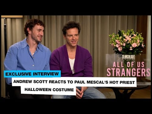 Andrew Scott reacts to Paul Mescal's Hot Priest Halloween costume