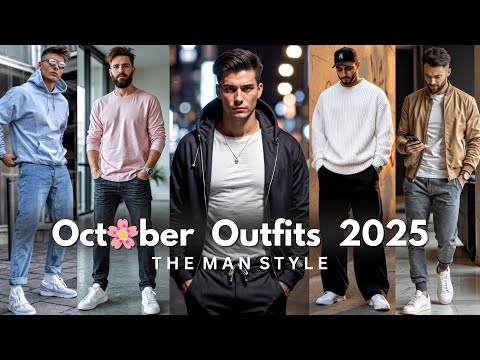 Best Fall Outfits For Men | October Outfits For Men 2025 | Autumn Fashion For Men