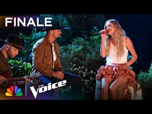 Jaelen Johnston and Kelsea Ballerini Perform "Whiskey Lullaby" by Brad Paisley | Voice Lives | NBC