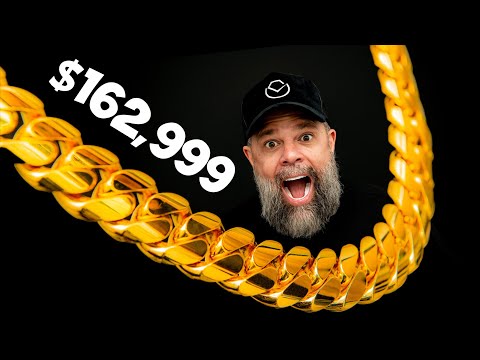 Monster Chain! The Most Impressive 2-Kilo Gold Cuban Link EVER!