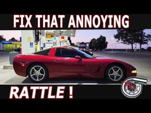 Fixing the Most Common C5 Corvette Rattle! (Easy DIY FIX!)