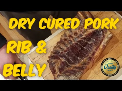 How To Dry Cure & Smoke Pork Rib & Belly