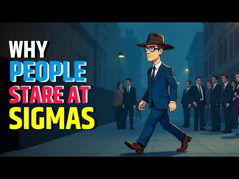 Here Are 10 Reasons Why People Stare At Sigma Males | High Value Man | @thepsychignition