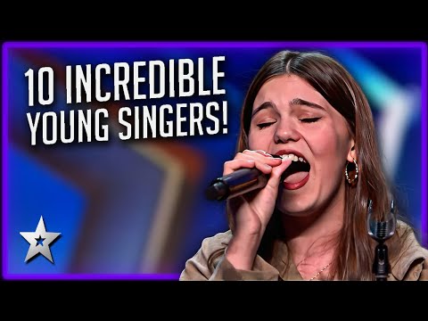 10 INCREDIBLE Young Singers Who SURPRISED The Judges on Britain's Got Talent!