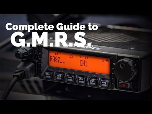 The Complete Guide to GMRS Radios