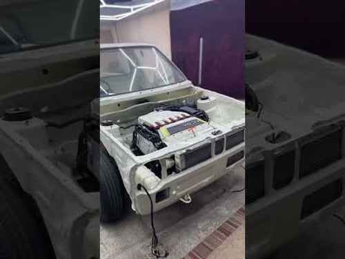 Decided to colour match the intake 🎨 #VR6 #r32 #mk1golf