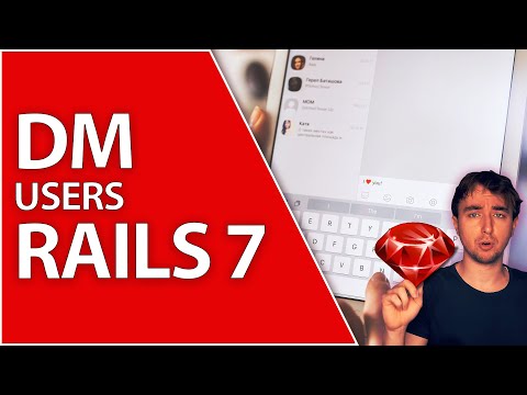Direct Messages In Realtime Chat App With Ruby On Rails 7 Chatroom | Turbo Tutorial Part 2