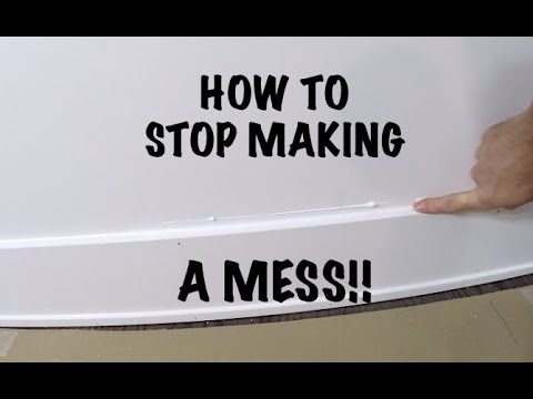 HOW TO CAULK BASEBOARDS