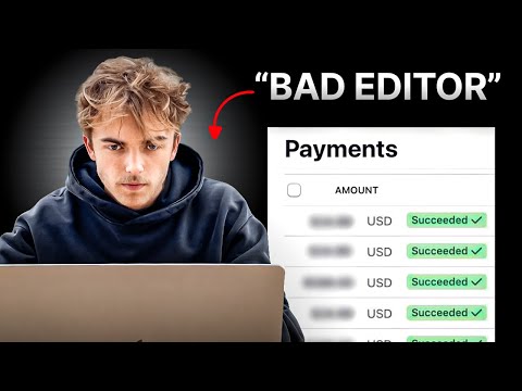 How “Bad” Editors Are Making Big Money In 2025