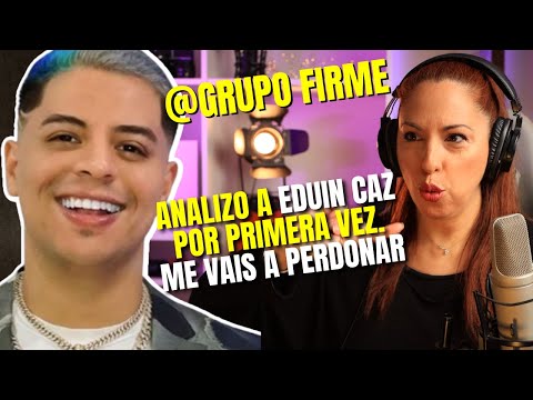 EDUIN CAZ | @GRUPO FIRME | A QUE SE DEBE SU ÉXITO? | Vocal Coach REACTION & ANALYSIS