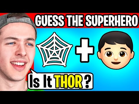 Can You GUESS The MINECRAFT SUPERHERO by EMOJI? (impossible)