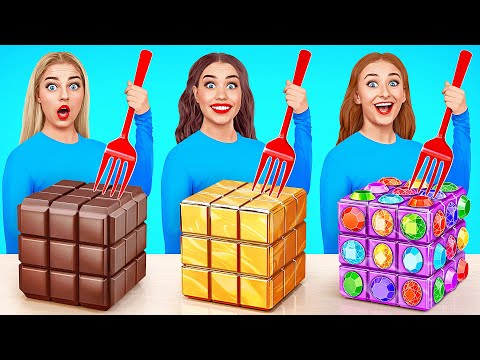 Reich vs Pleite Kuchen dekorieren Herausforderung | Lustige Situationen von Multi DO Challenge