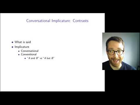 PHL2026 Grice and Conversational Implicature