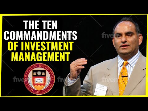 The Ten Commandments of Investment Management
