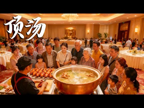 【粤语】在广东一家不起眼的酒楼里,一碗顶汤却被食客追捧28年,竟是因为汤底的这味秘密调料!