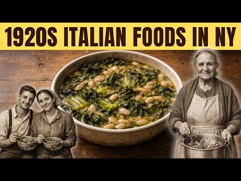 30 Foods Italian Immigrants ACTUALLY Ate in 1920s Little Italy, NY