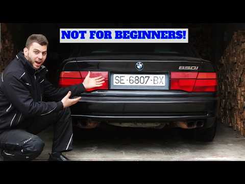 I bought this neglected BMW 850i and I fixed it in the Barn. (It was a nightmare)