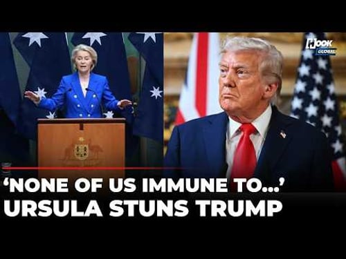 'We Learned The Lesson...': EU Chief Makes Shocking Admission During Speech At Australian Parliament