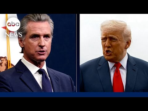 California Gov. Gavin Newsom suing Trump administration