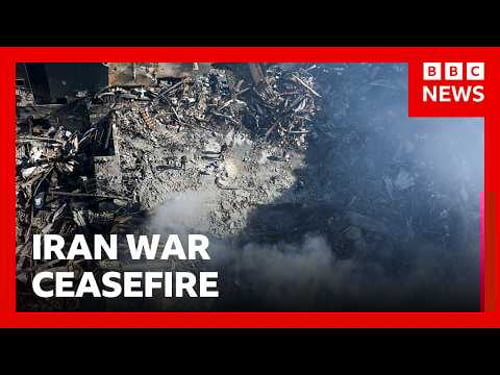 Israeli attacks on Lebanon 'grave violation' of US-Iran ceasefire, says Iranian minister | BBC News