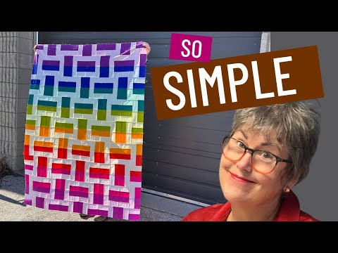 Fast & Easy Potato Chip Quilt that will blow your mind - Stashbuster 14 Chippy Chains