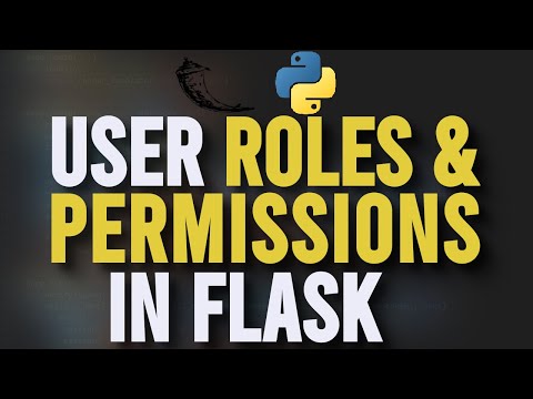 Implementing User Roles and Permissions in Flask