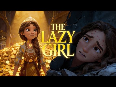 The Lazy Girl 💛 Inspirational Fairy Tale for Children