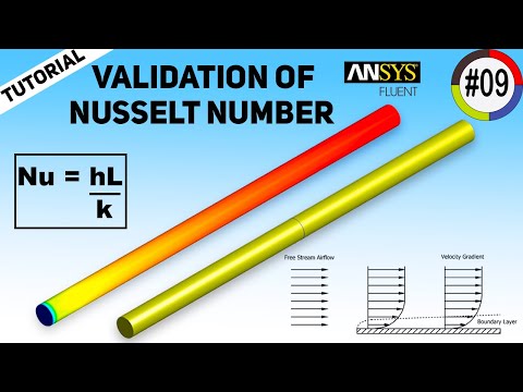 Validation of Nusselt Number (Nu) for Pipe Flow | Ansys Fluent