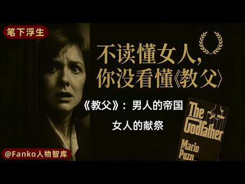 【万字精读】《教父》:不读懂女人,你从未看懂这部“男人圣经”。(#教父 #深度解读 #电影解说 #迈克尔柯里昂 #维托柯里昂 #人性 #权力 #经典电影 #电影分析#教父解读)