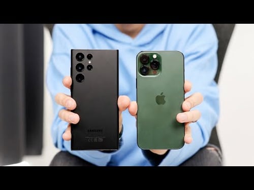iPhone 13 Pro Max vs Galaxy S22 Ultra (română)