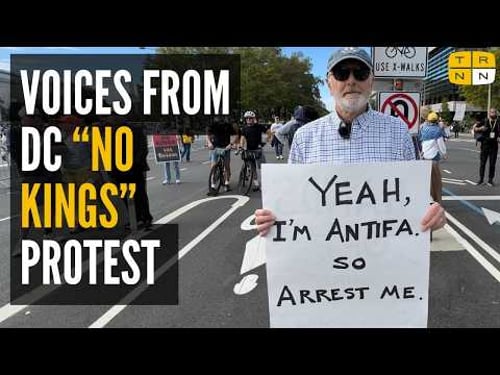‘Mike Johnson can kiss my ass!’: Voices from the DC “No Kings” protest
