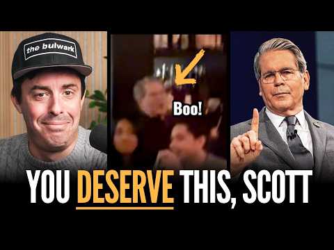 Scott Bessent Loses It After Getting Heckled at a Wine Bar