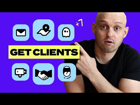 Revealing the 7 BEST ways to find clients