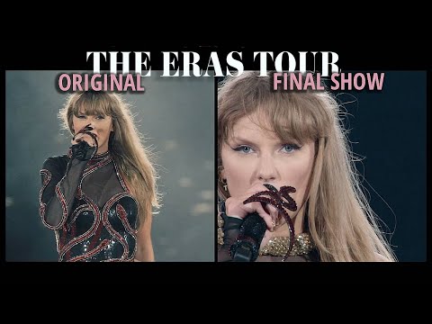 The Eras Tour: Original vs Final Show | Don't Blame Me