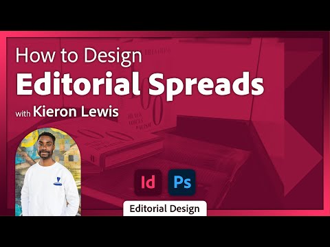 Creating Design Spreads in Adobe InDesign with Kieron Lewis