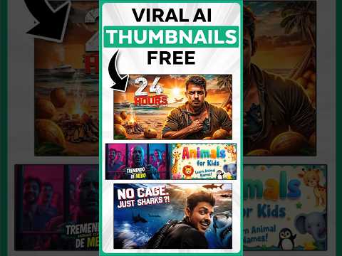Design Viral Thumbnails in Seconds with AI
