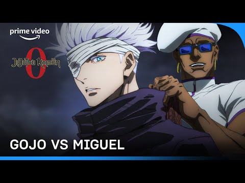 Gojo vs. Miguel | Full Fight Scene | Jujutsu Kaisen 0 | Prime Video India