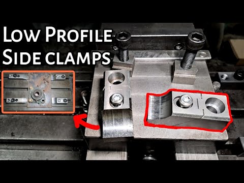 Making low profile side clamps