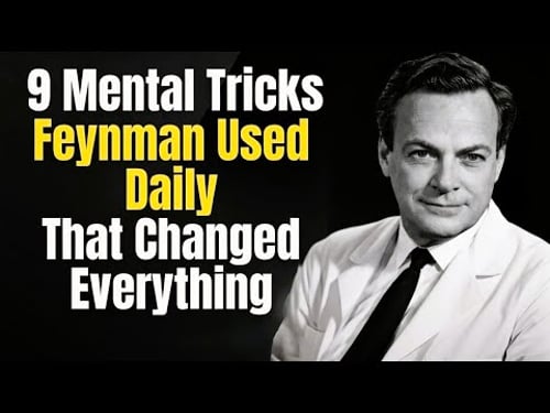 Train Your Brain to Think Like a Genius | Richard Feynman