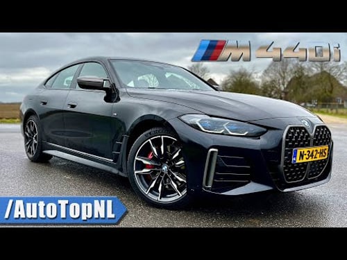 BMW M440i xDrive Gran Coupe | REVIEW on Autobahn by AutoTopNL