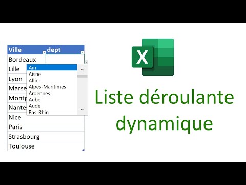 Create a dynamic Excel drop-down list