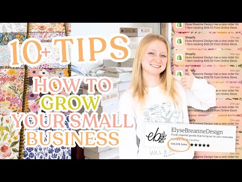 10 THINGS I WISH I KNEW when I was starting my business VLOG