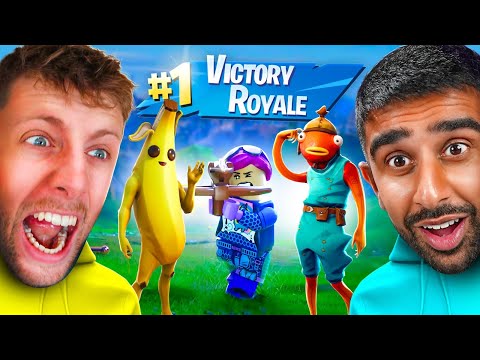 CAN A FORTNITE PRO HELP THE SIDEMEN GET A WIN?!