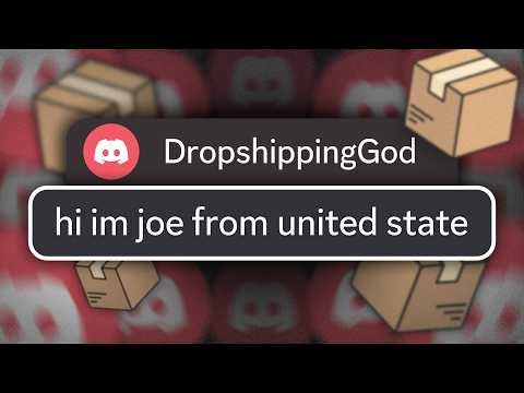 Discord’s Goofiest Drop-Shipping Scam...