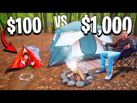 $100 vs $1,000 CAMPSITES!