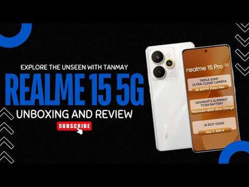 Realme 15 5G Unboxing & Review 🔥 Camera Test + Full Performance | Worth the Price?