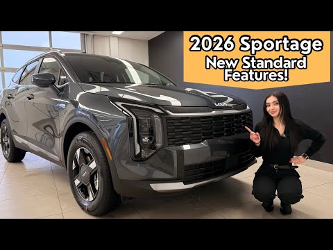 The 2026 Kia Sportage Gets Some Big Upgrades Standard! - Model Refresh Highlights