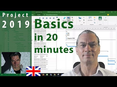 # 1 MS Project 2019 ● Basics in 20 Minutes ● Easy